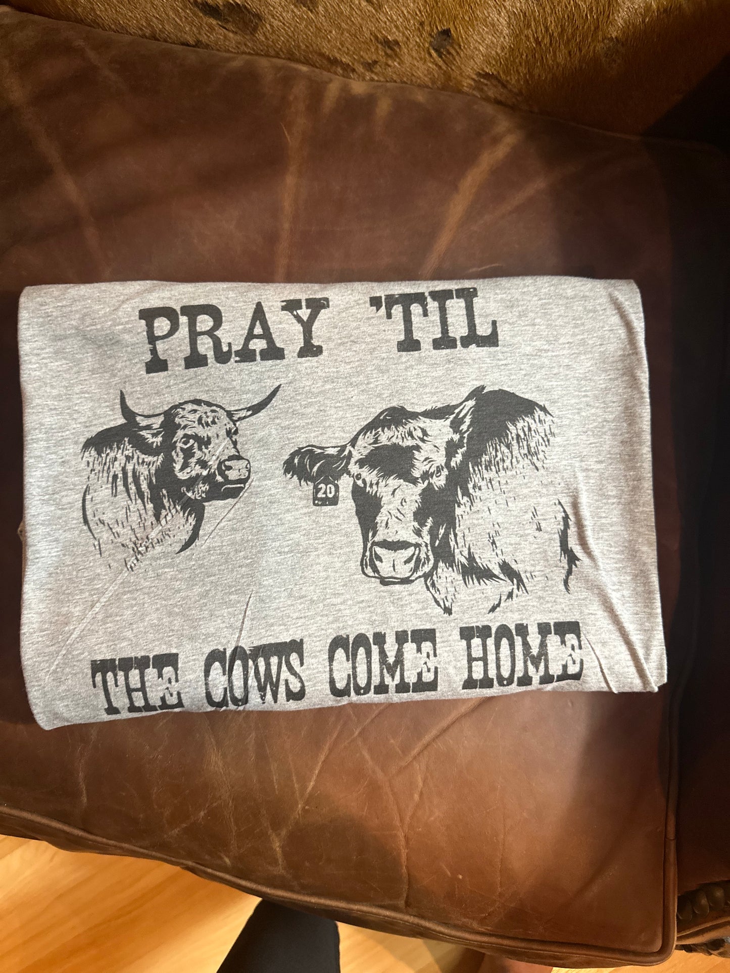 Pray till the cows come